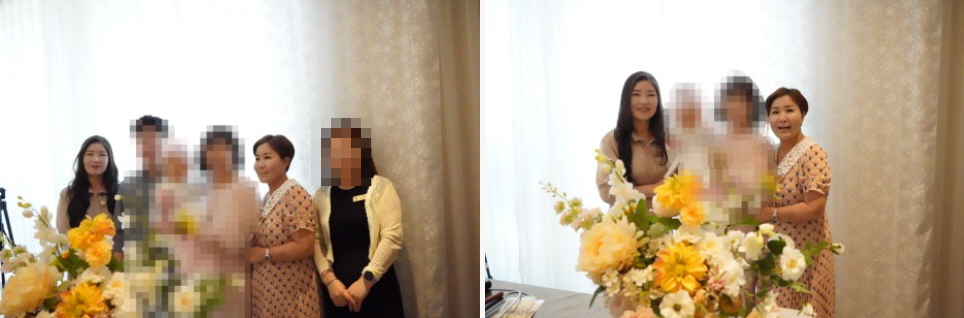 남북커플 돌잔치에 다녀왔습니다.
